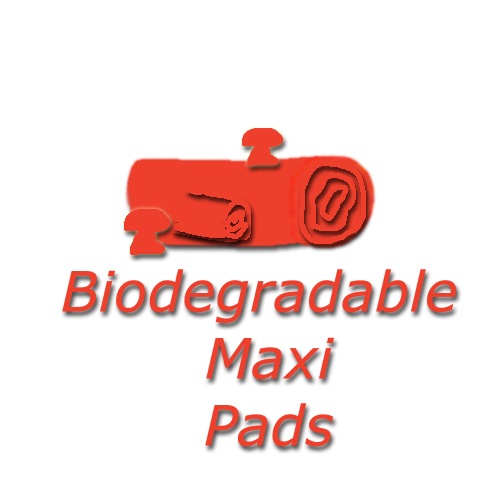 Click here to learn more about Biodegradable Maxi Pads.